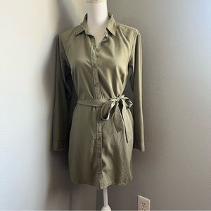 Abercrombie & Fitch Button-Down Shirtdress